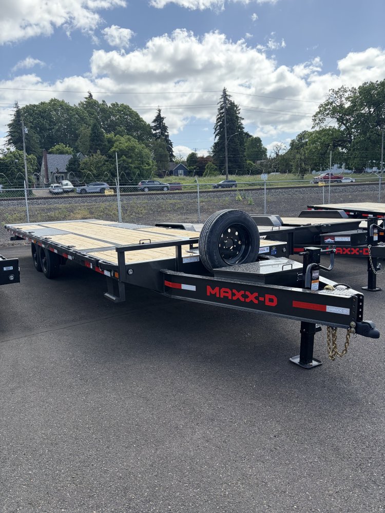 2027 26' x8' 6" Maxx-D TOX - 8 INCH 10LB I-BEAM POWER TILT DECKOVER 17.5K