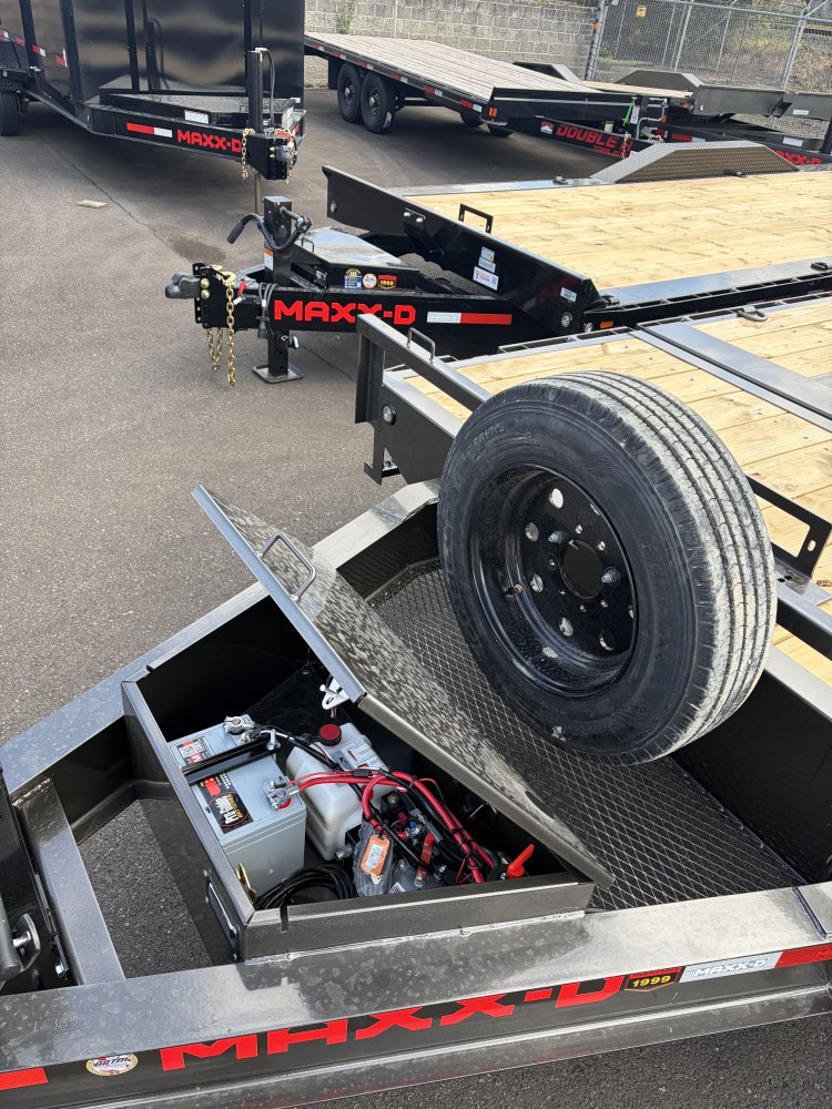 2027 26' x8' 6" Maxx-D TOX - 8 INCH 10LB I-BEAM POWER TILT DECKOVER 17.5K