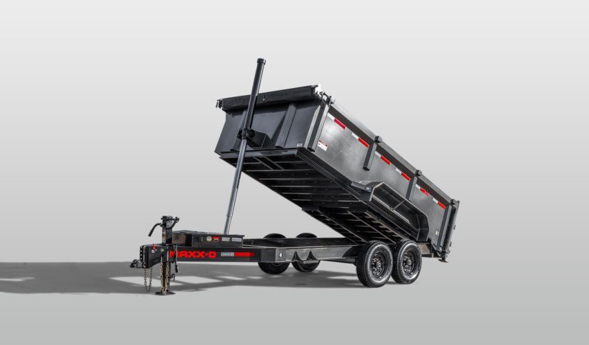 2025 14' x7' MAXX-D DTX - 8 INCH 15LB I-BEAM Telescoping Dump 17.5K