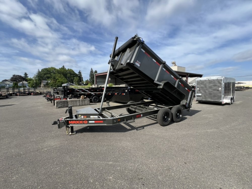 2025 14' x7' MAXX-D DTX - 8 INCH 15LB I-BEAM Telescoping Dump 17.5K