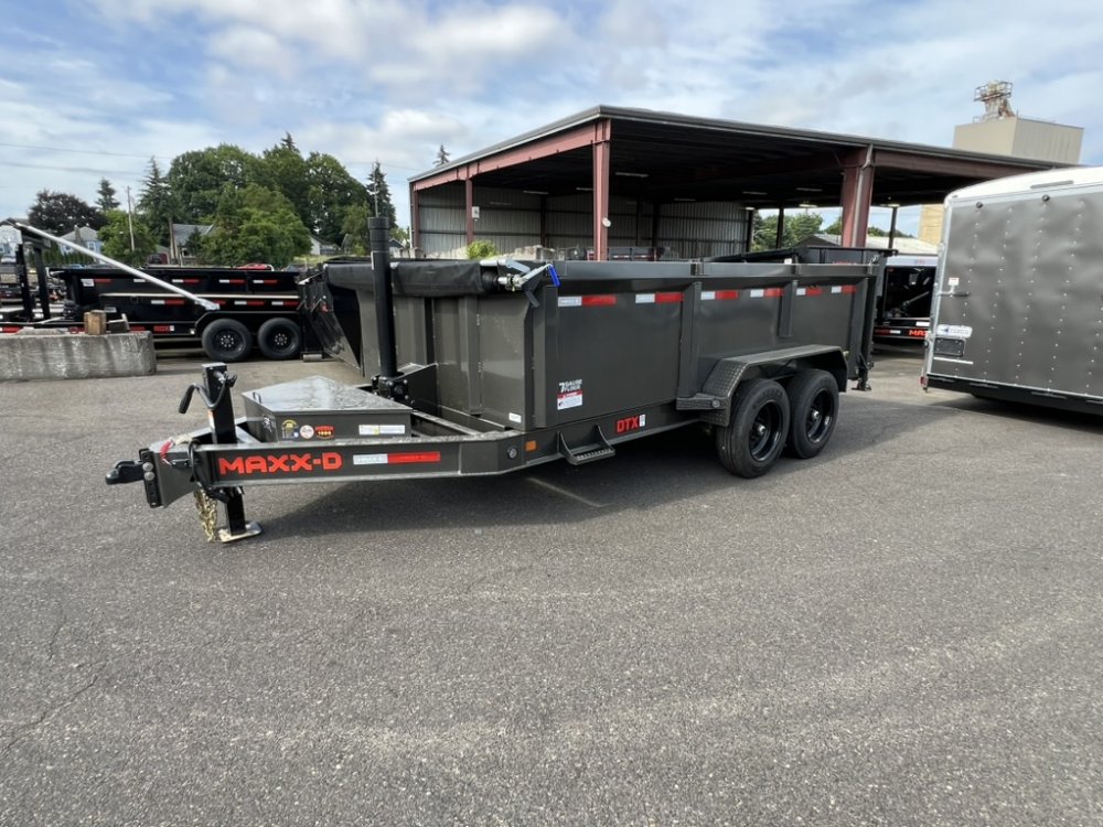 2025 MAXX-D DTX 7' x 14' Dump 17.5K with 3' Sides