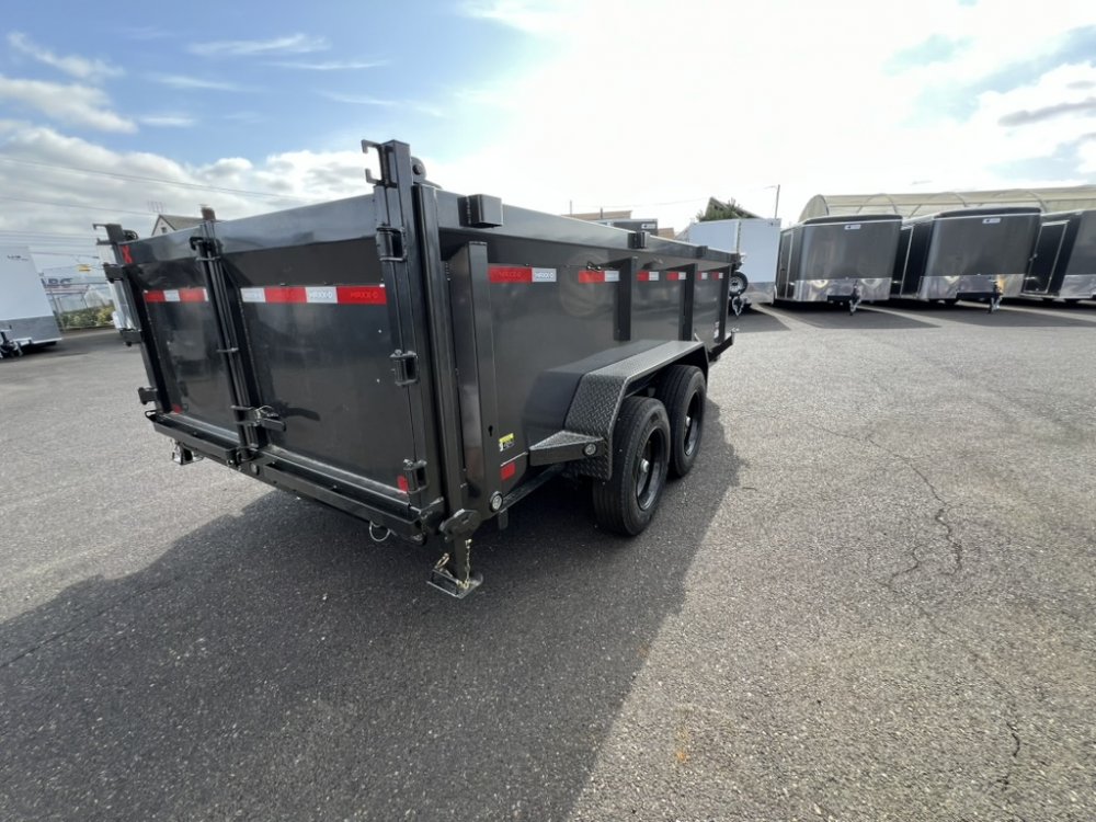2025 MAXX-D DTX 7' x 14' Dump 17.5K with 3' Sides