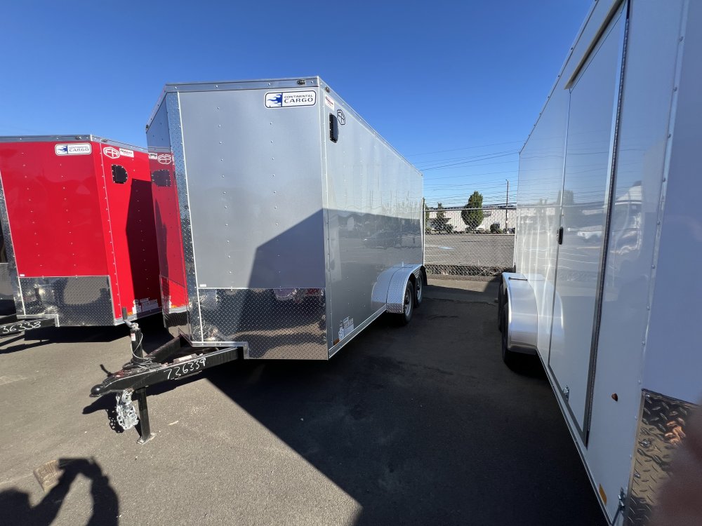 2025 14' x7' Continental Cargo Continental Cargo VHW V-Series Wedge 7K