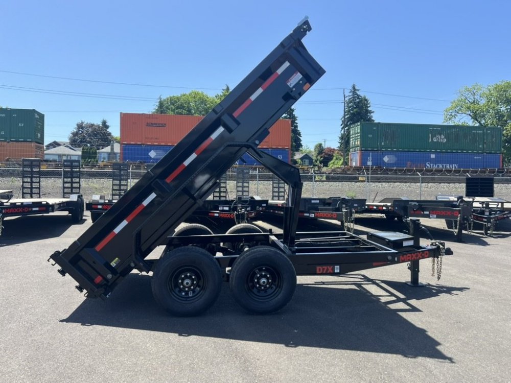 12' x6' MAXX-D D7X 14K 6 X 12 DUMP TRAILER 14K