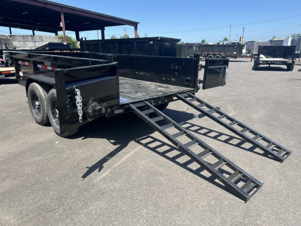 12' x6' MAXX-D D7X 14K 6 X 12 DUMP TRAILER 14K