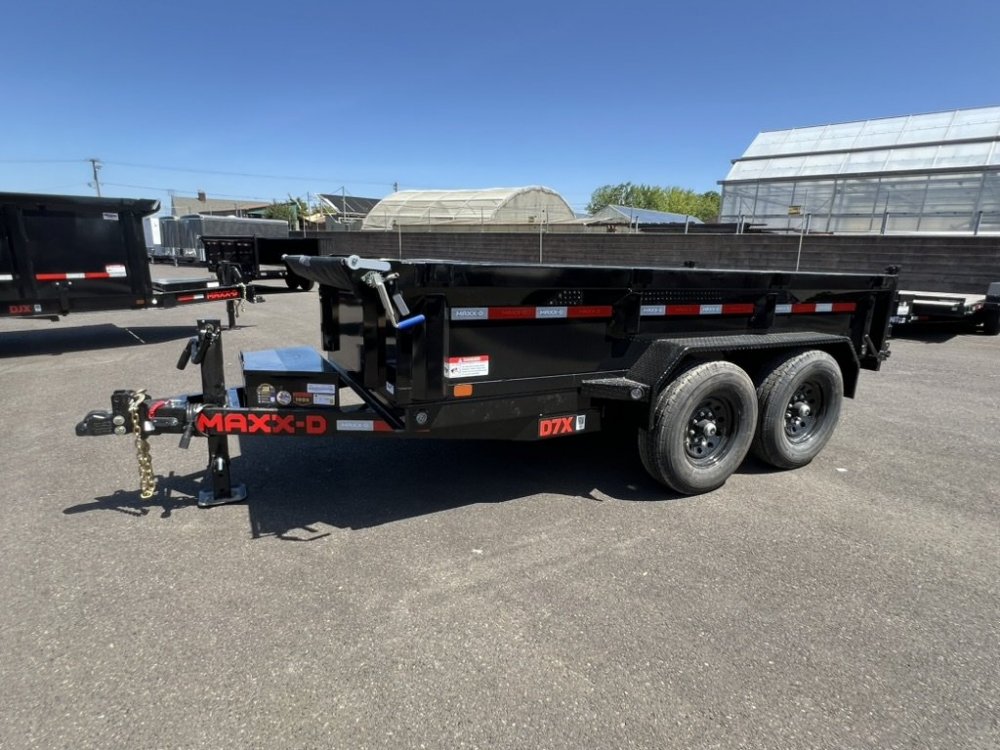 12' x6' MAXX-D D7X 14K 6 X 12 DUMP TRAILER 14K