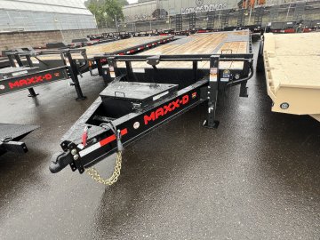 2026 24' x MAXX-D TOX - 8 INCH 10LB I-BEAM POWER TILT DECKOVER 17.5K