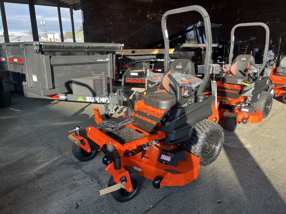 2026 MAVERICK 60" Kawasaki 726cc, 24 hp FS730 Lawn Mower Side Discharge