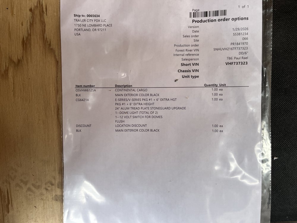 2026 12' x6' Continental Cargo VHW V-Series Wedge 2.9K