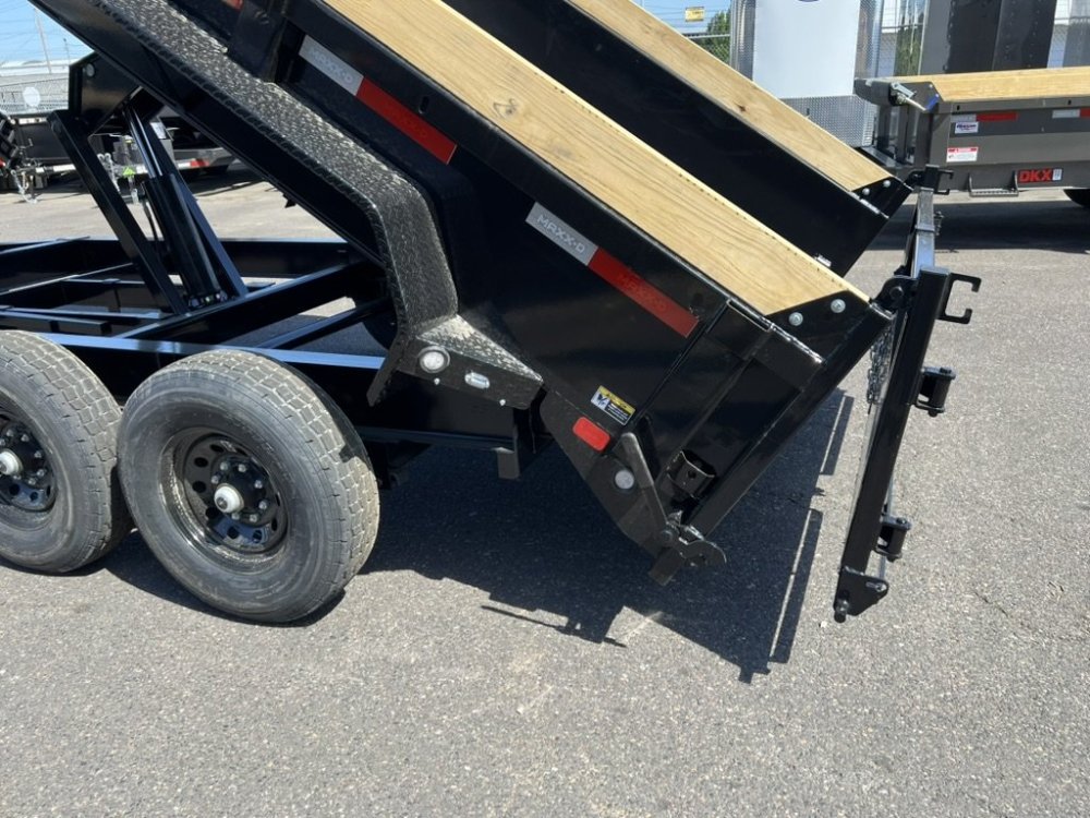 2027 Maxx-D DKX 7' x 14' Dump 14K 2' Wood/Steel Sides