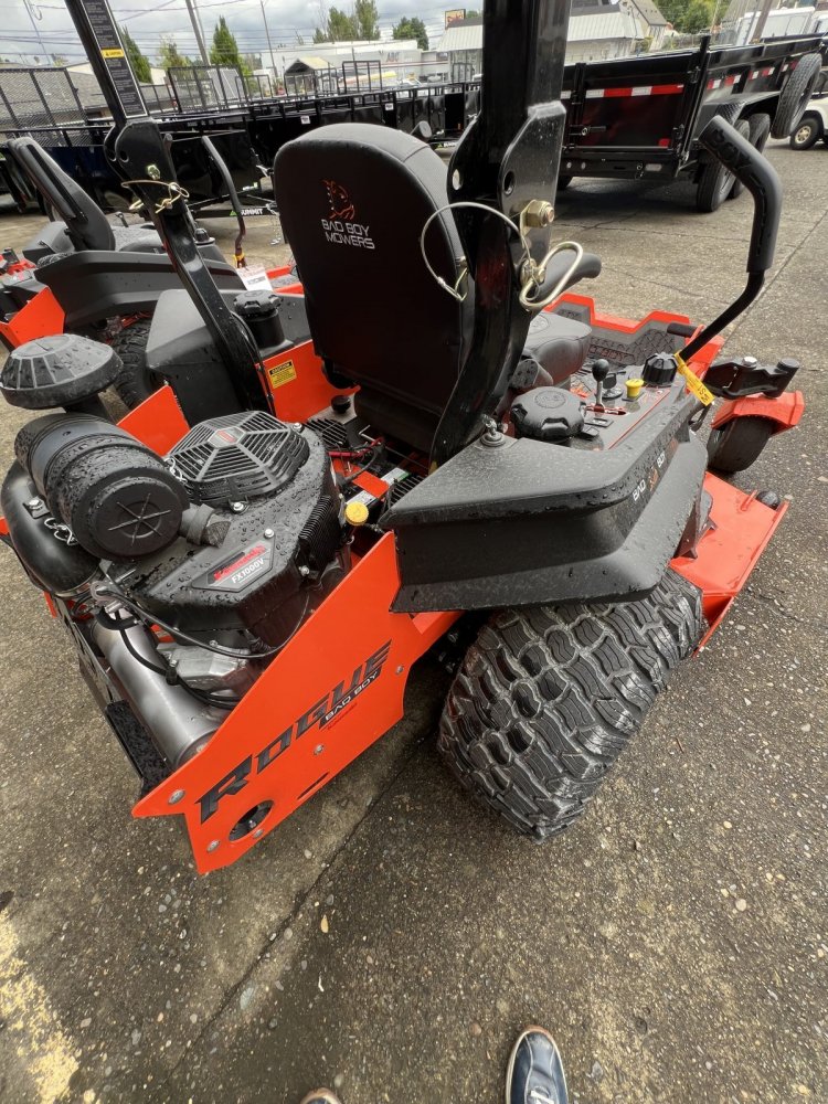 2025 Bad Boy ROGUE 61" Kawasaki 999cc, 35 hp FX1000 Rear Discharge
