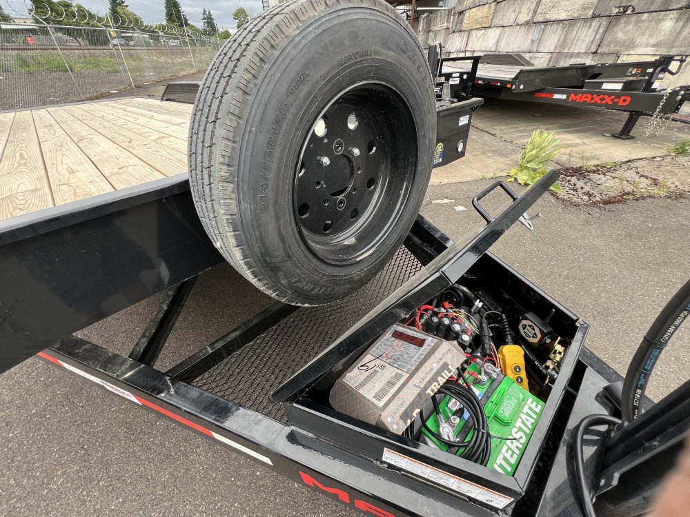 2025 24' x8' 6" MAXX-D T8X 8" POWER EQUIPMENT TILT 17.5K