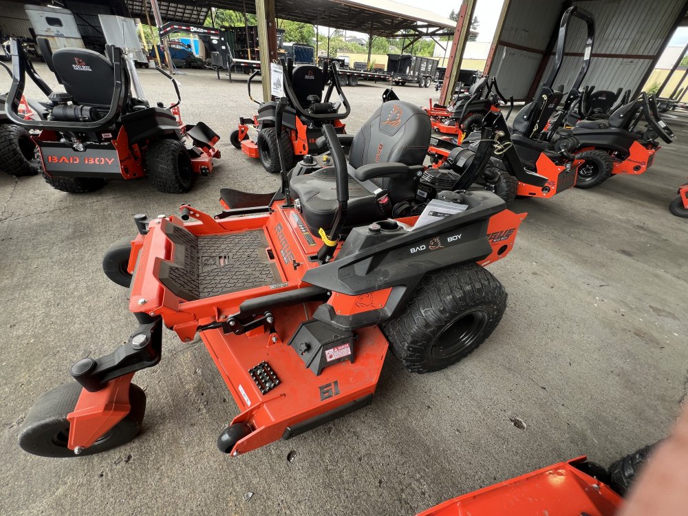 2025 Bad Boy ROGUE 61" Kawasaki 999cc, 35 hp FX1000 Side Discharge