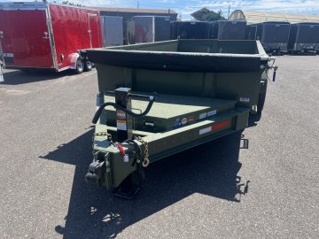 2026 14' x7' MAXX-D DJX - 8 INCH 15LB I-BEAM DUMP TRAILER 14K