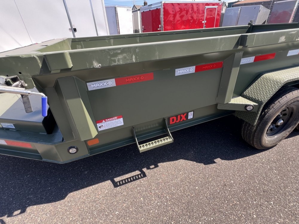2026 14' x7' MAXX-D DJX - 8 INCH 15LB I-BEAM DUMP TRAILER 14K