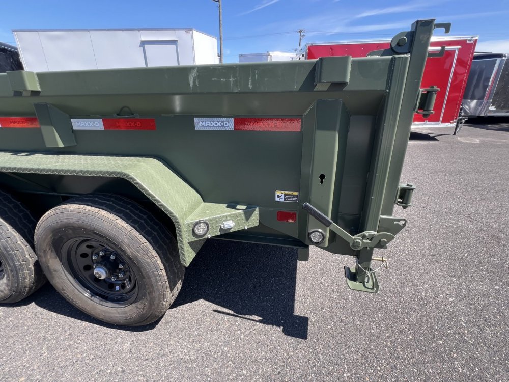 2026 14' x7' MAXX-D DJX - 8 INCH 15LB I-BEAM DUMP TRAILER 14K