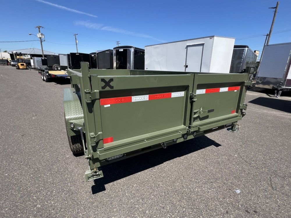 2026 14' x7' MAXX-D DJX - 8 INCH 15LB I-BEAM DUMP TRAILER 14K