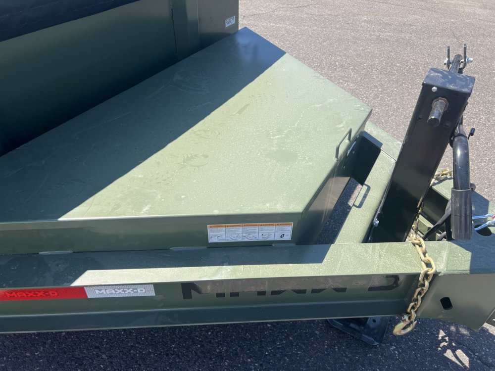 2026 14' x7' MAXX-D DJX - 8 INCH 15LB I-BEAM DUMP TRAILER 14K