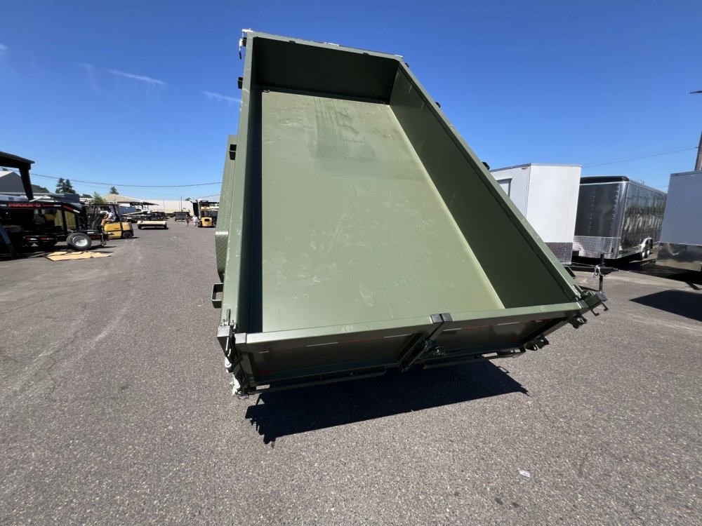 2026 14' x7' MAXX-D DJX - 8 INCH 15LB I-BEAM DUMP TRAILER 14K