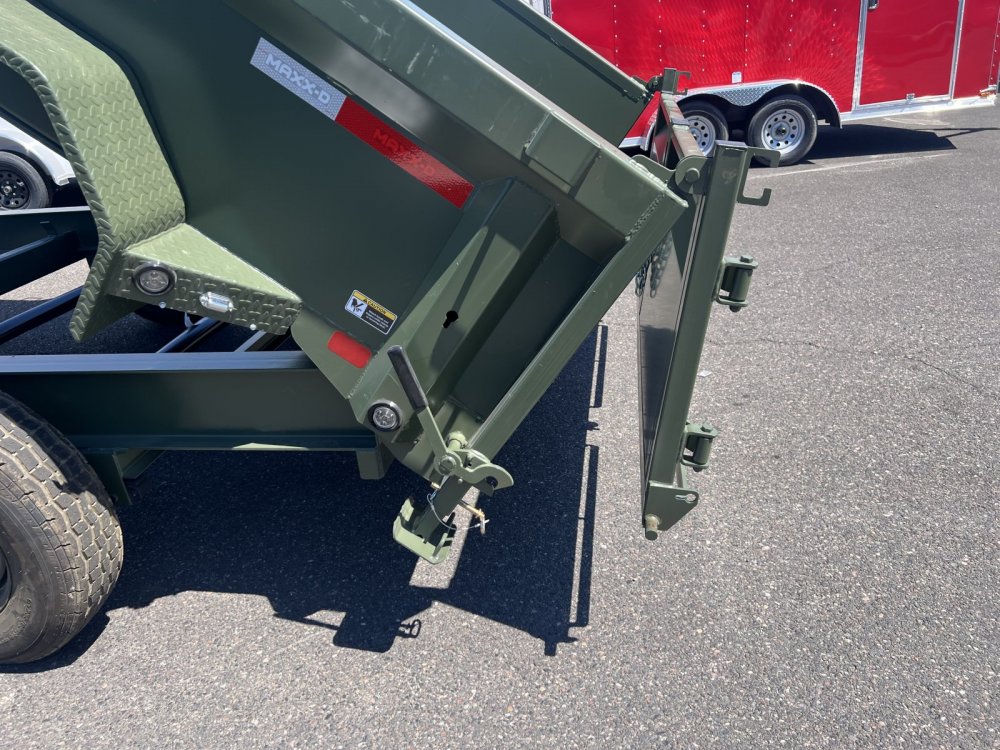 2026 14' x7' MAXX-D DJX - 8 INCH 15LB I-BEAM DUMP TRAILER 14K