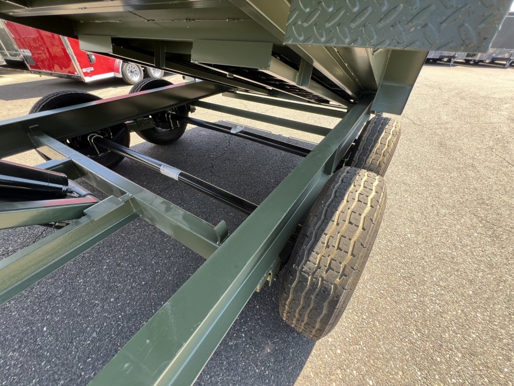 2026 14' x7' MAXX-D DJX - 8 INCH 15LB I-BEAM DUMP TRAILER 14K