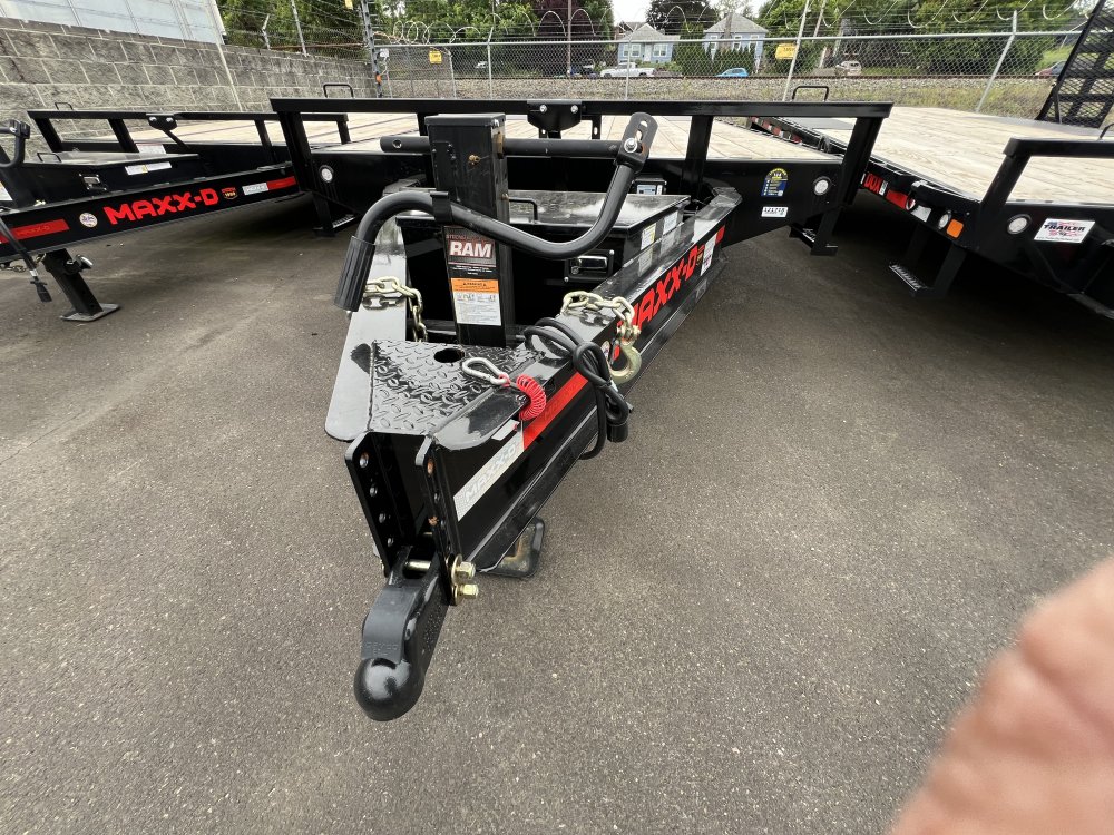 2025 22' x8' 6" MAXX-D DOX - 8INCH 10 LB I-BEAM DECKOVER TRAILER 17.5K