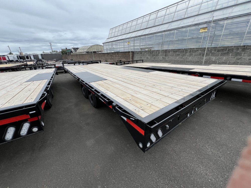 2025 22' x8' 6" MAXX-D DOX - 8INCH 10 LB I-BEAM DECKOVER TRAILER 17.5K