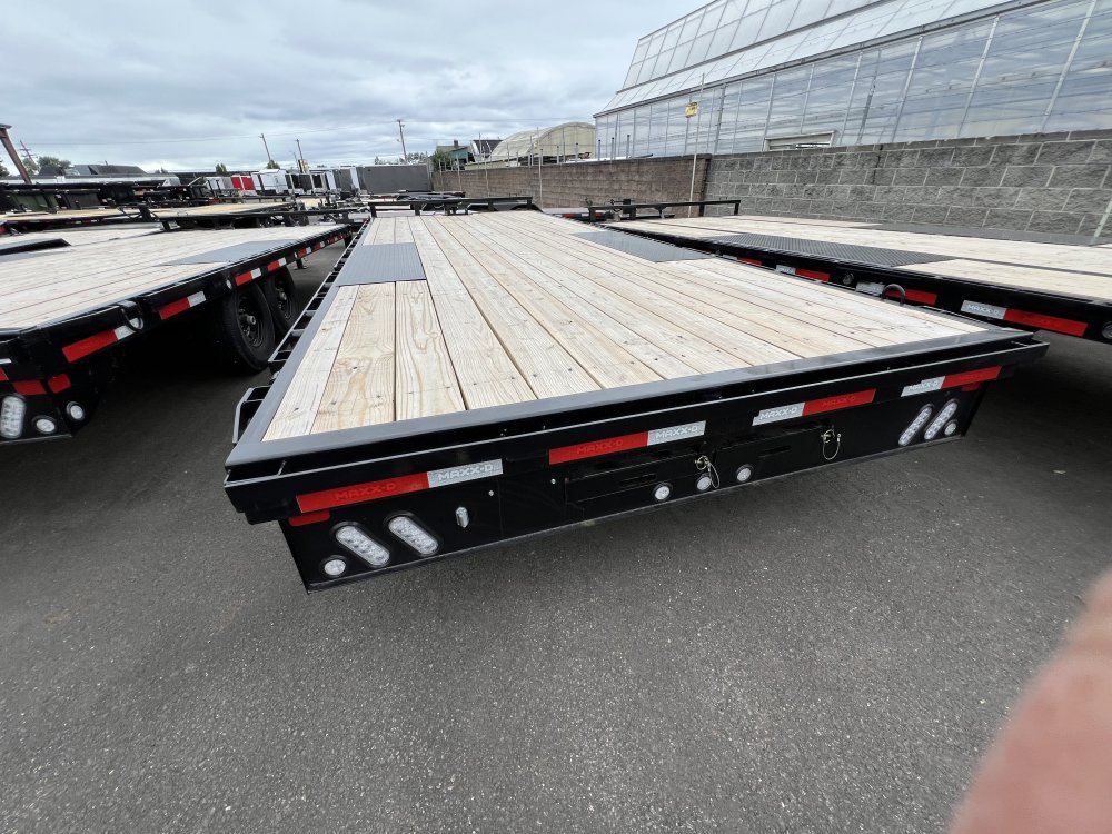 2025 22' x8' 6" MAXX-D DOX - 8INCH 10 LB I-BEAM DECKOVER TRAILER 17.5K