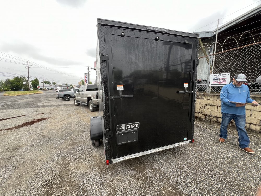 2025 12' x6' Continental Cargo CCN Aluminum VHW V-Series Wedge 2.9K