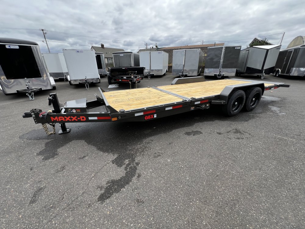 2026 24' x7' MAXX-D G8X 8" GRAVITY EQUIPMENT TILT TRAILER 17.5K