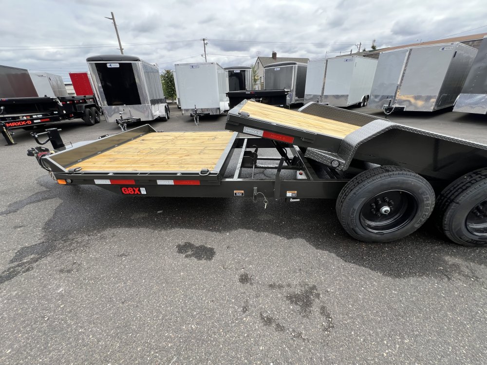 2026 24' x7' MAXX-D G8X 8" GRAVITY EQUIPMENT TILT TRAILER 17.5K