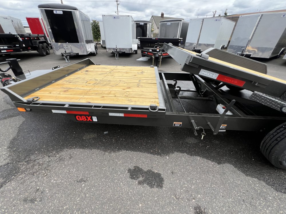 2026 24' x7' MAXX-D G8X 8" GRAVITY EQUIPMENT TILT TRAILER 17.5K