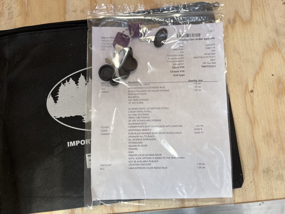 2026 20' x8' Continental Cargo Tailwind Series Enclosed Cargo Trailer 10K