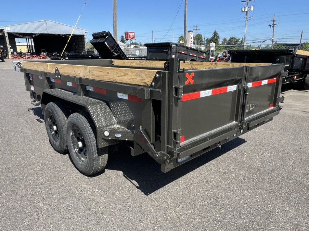 2026 Maxx-D DKX 7' x 14' Dump 14K 2' Wood/Steel Sides