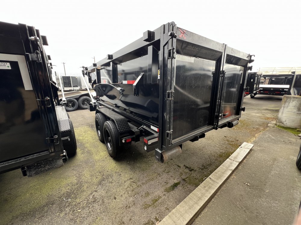 2025 14' x7' MAXX-D ROX - Roll-Off Dumpster Trailer 17.5K