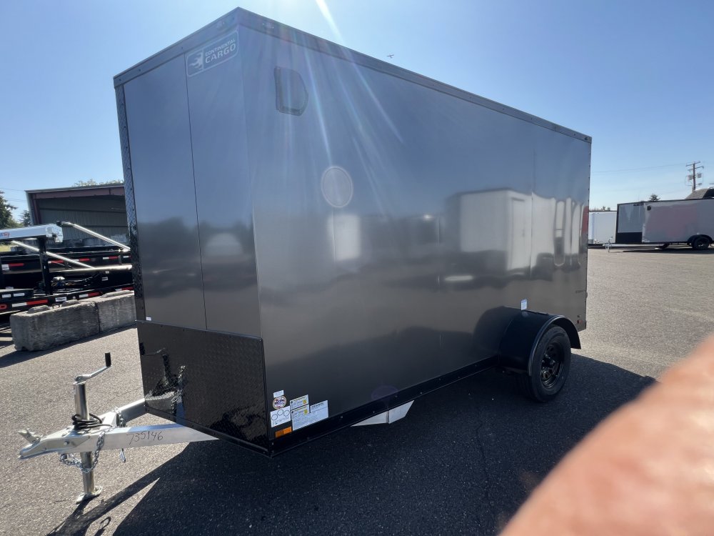 2025 12' x6' Continental Cargo CCN Aluminum VHW V-Series Wedge 2.9K