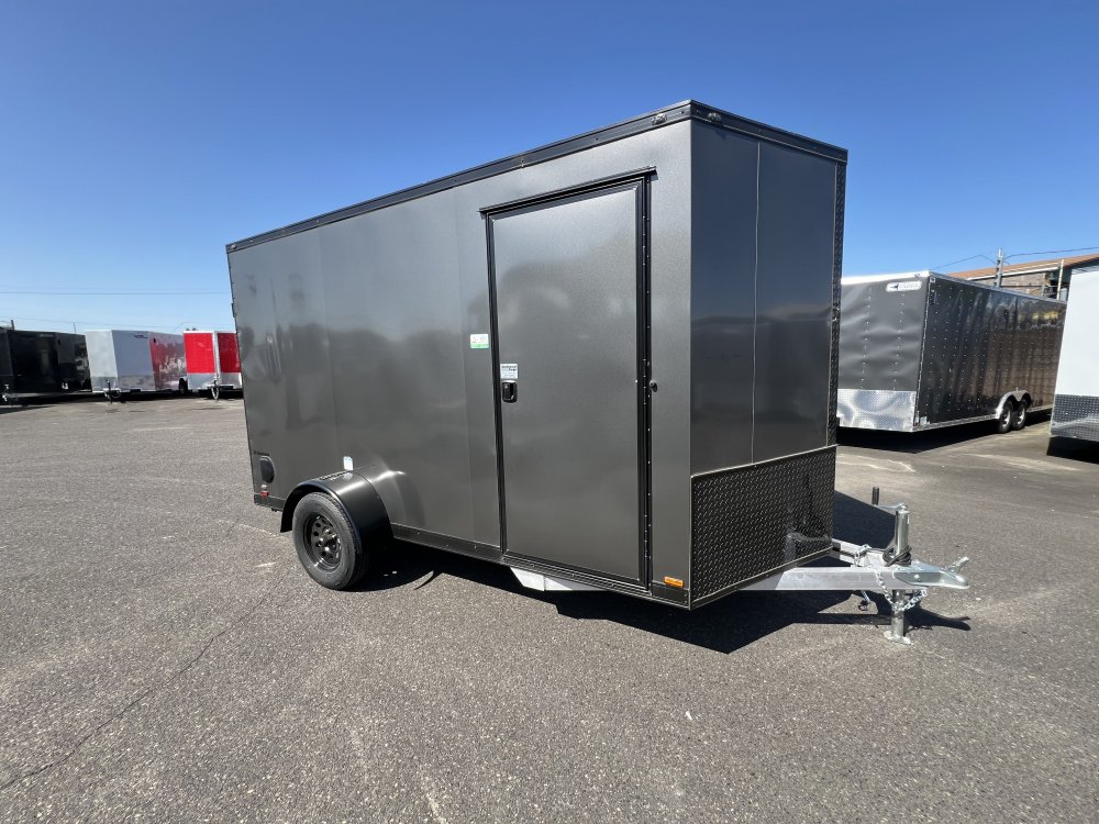 2025 12' x6' Continental Cargo CCN Aluminum VHW V-Series Wedge 2.9K
