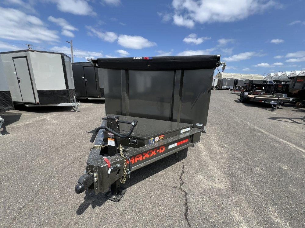 2026 Maxx-D DJX 7' x 14' Dump 15.4K with 4' Sides