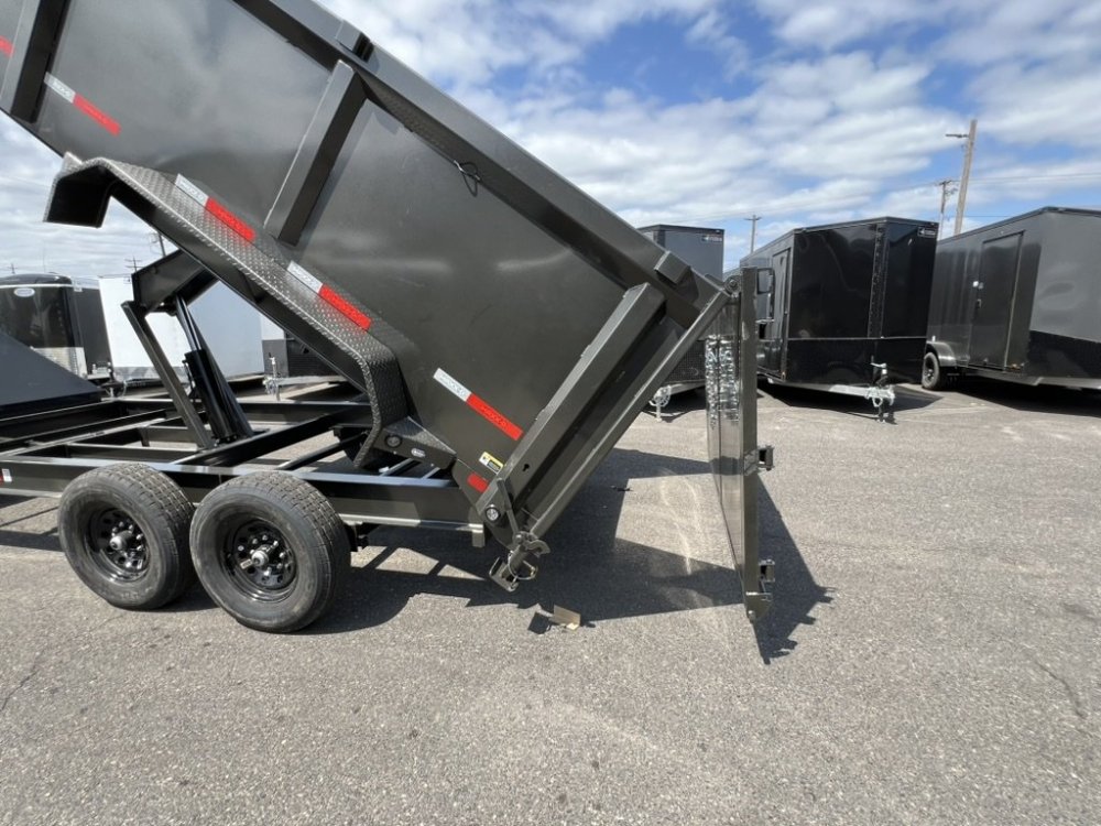 2026 Maxx-D DJX 7' x 14' Dump 15.4K with 4' Sides