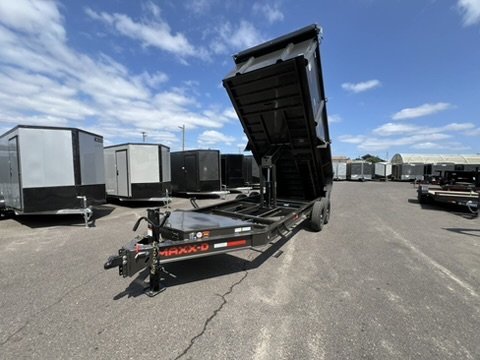 2026 Maxx-D DJX 7' x 14' Dump 15.4K with 4' Sides