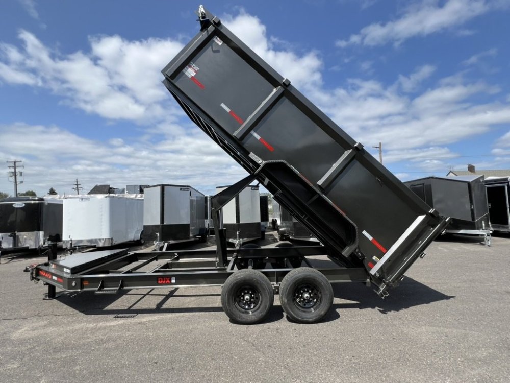 2026 Maxx-D DJX 7' x 14' Dump 15.4K with 4' Sides