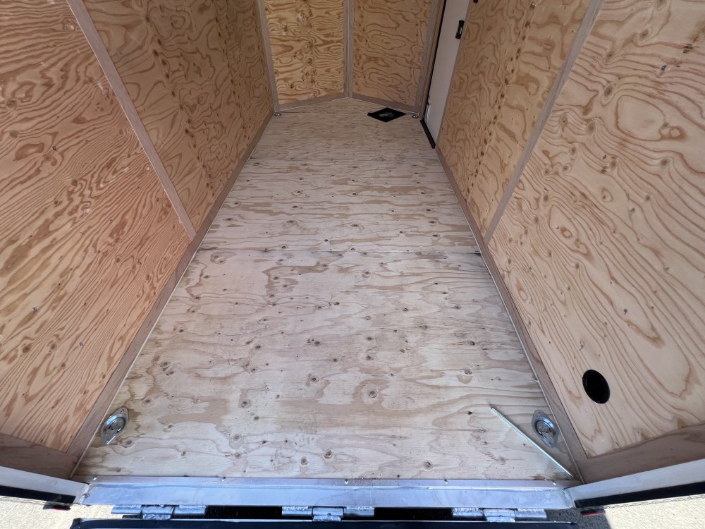 2025 12' x6' Continental Cargo CCN Aluminum VHW V-Series Wedge 2.9K