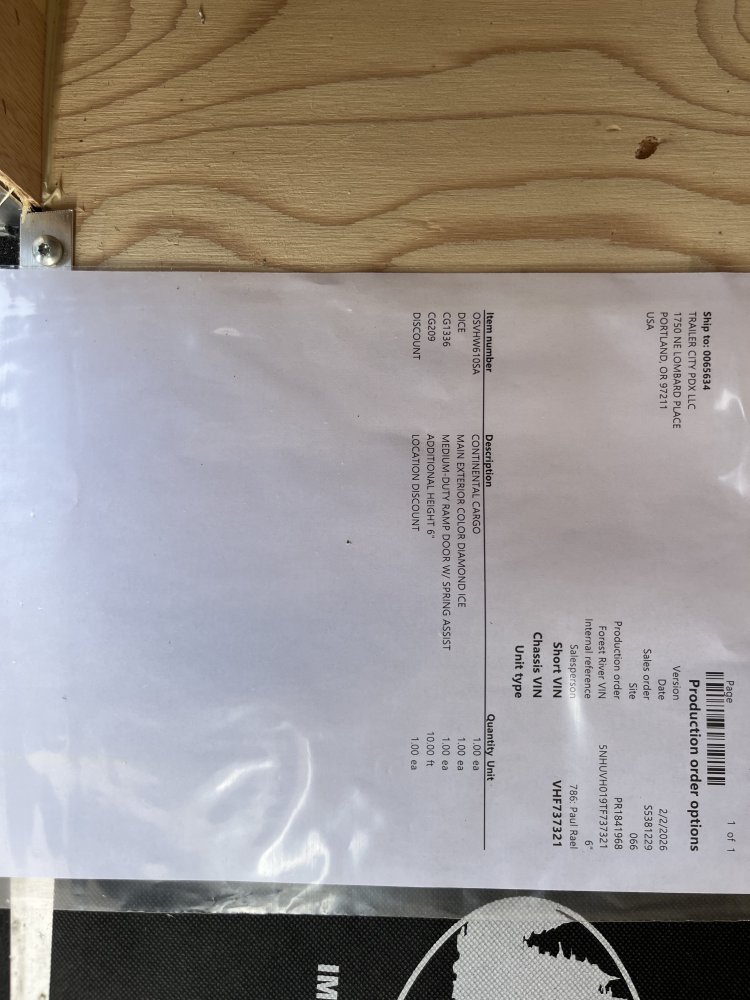 2026 10' x6' Continental Cargo VHW V-Series Wedge 2.9K