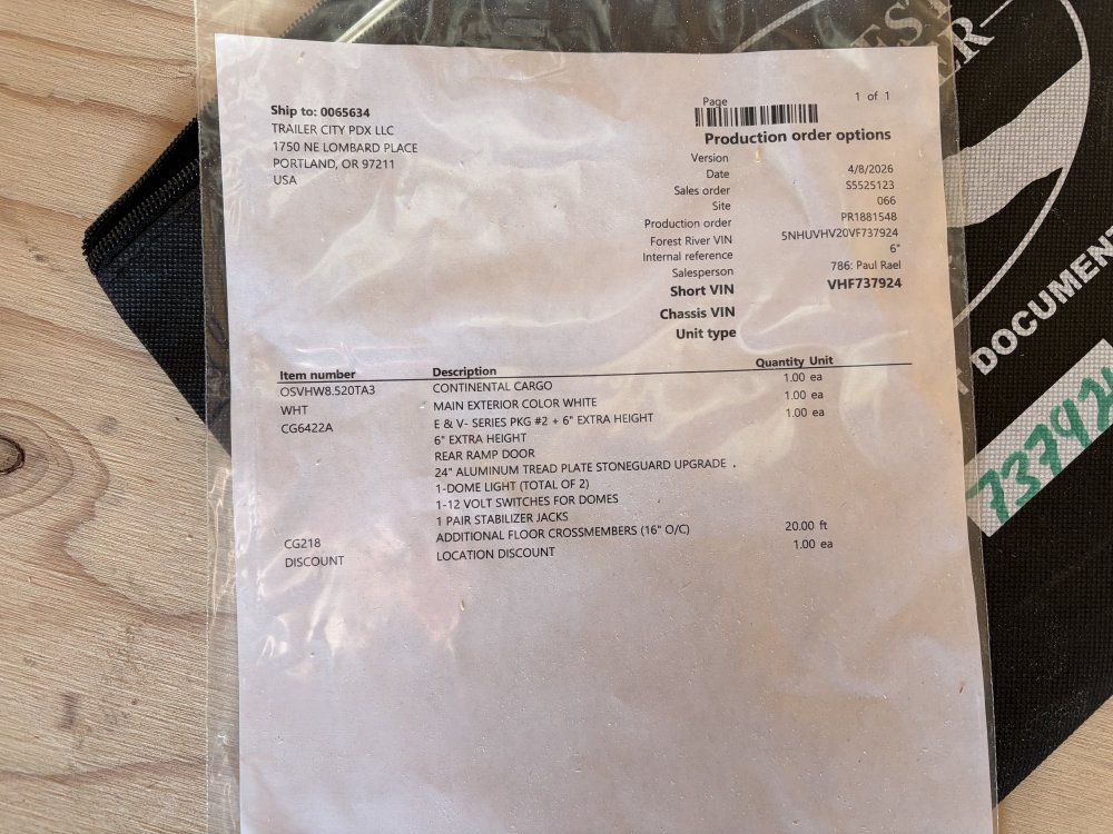 2027 20' x8' 6" Continental Cargo VHW V-Series Wedge 10K