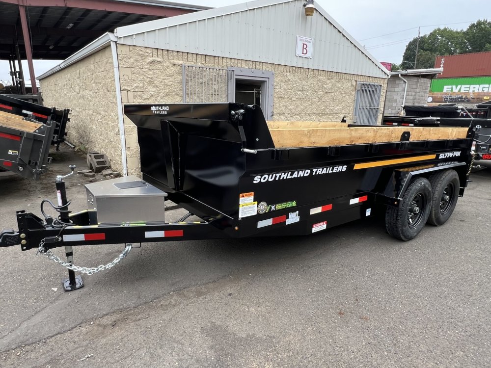 2026 Southland Trailers SL714-14K 7' x 14' Dump 15.4K with 20" Sides