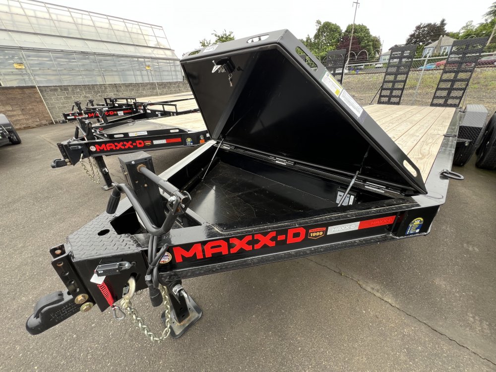 2025 22' x7' MAXX-D EHX - I-BEAM EQUIPMENT TRAILER 16K