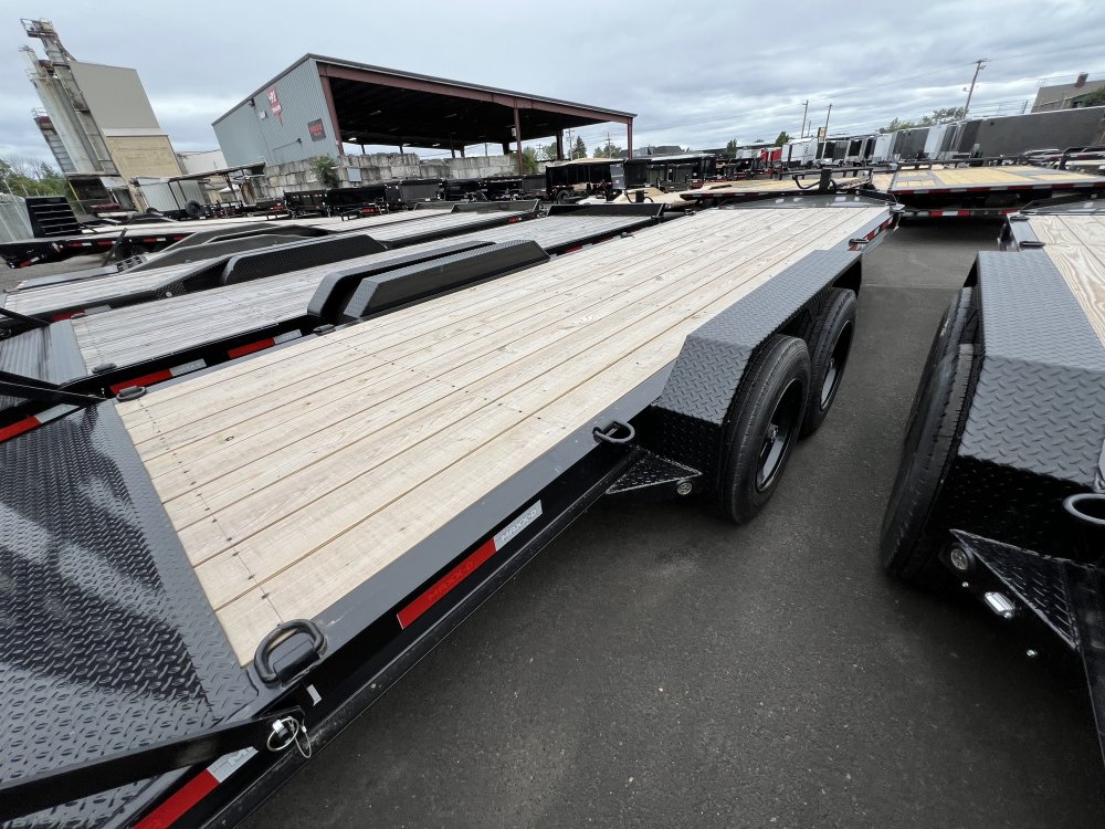 2025 22' x7' MAXX-D EHX - I-BEAM EQUIPMENT TRAILER 16K