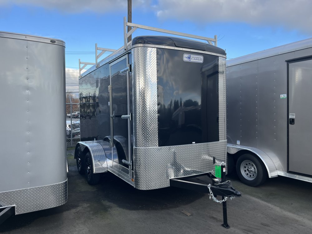 2026 12' x6' Continental Cargo Continental Cargo Tailwind Series Enclosed Cargo Trailer 7K