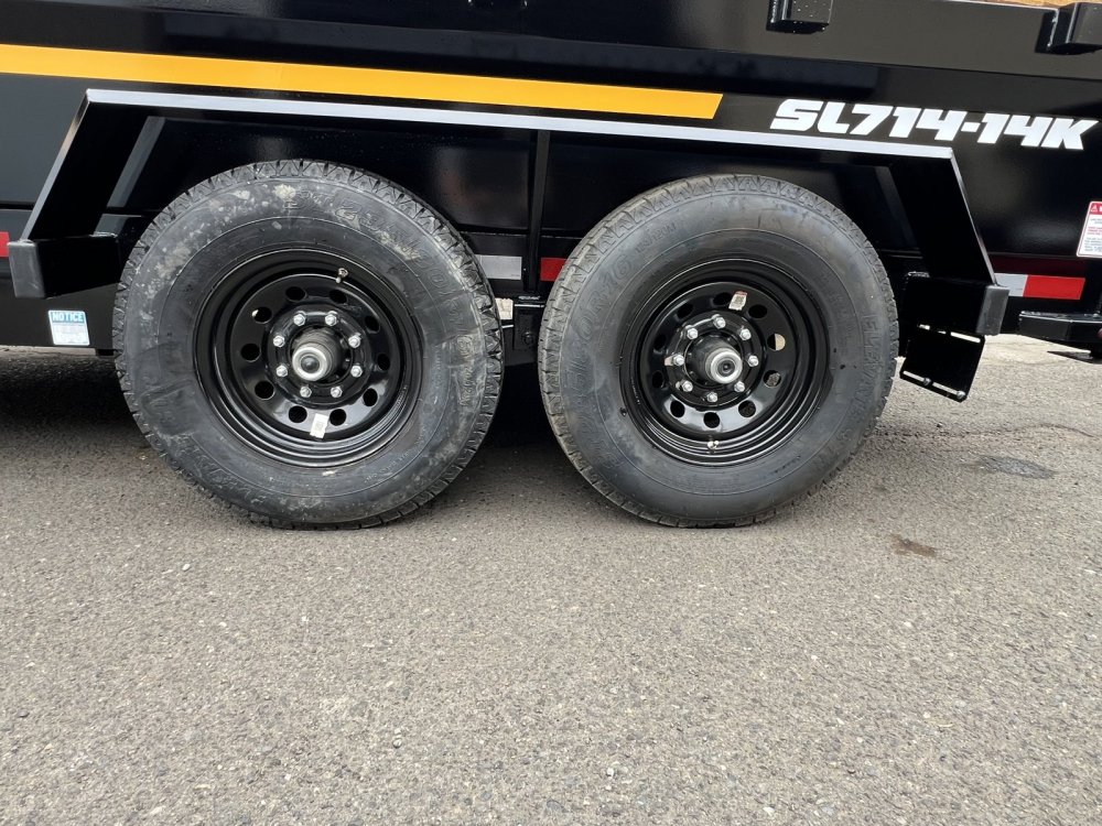 2026 Southland Trailers SL714-14K 7' x 14' Dump 15.4K with 20" Sides