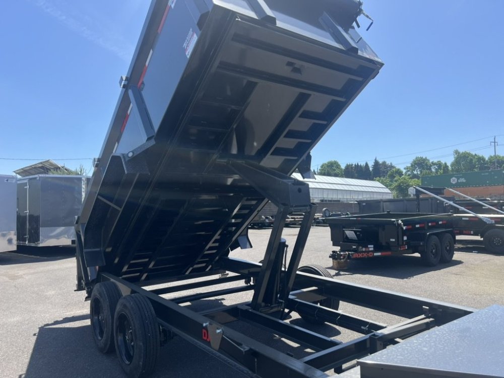 2026 Maxx-D DJX 7' x 14' Dump 15.4K with 3' Sides